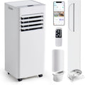 Portable Air Conditioner 9000 BTU Smart WiFi 5-in-1 Cooling Unit 25m² White
