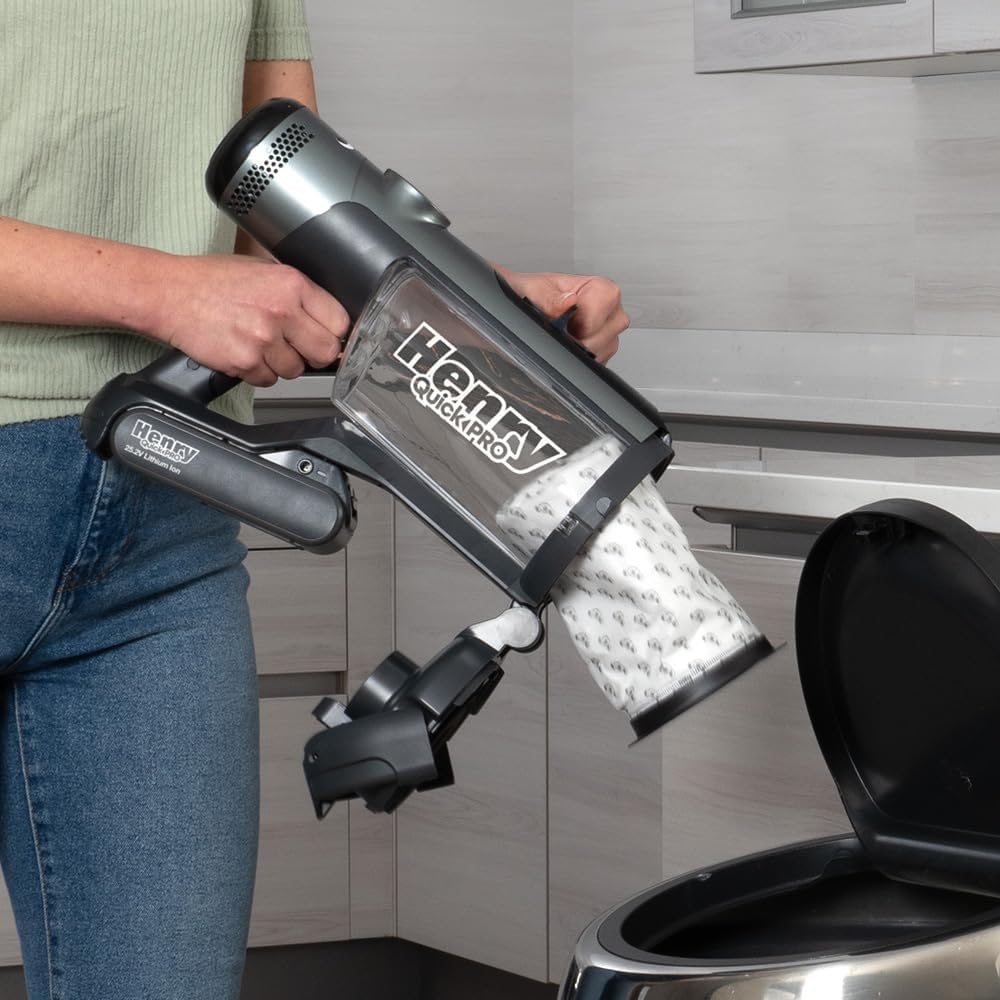 Henry Quick Pro HEN.100 Cordless Stick Vacuum Cleaner 1L 300W Graphite