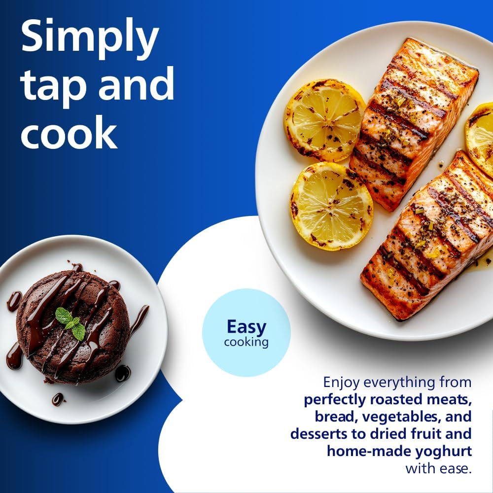 Philips AirFryer 5000 Series Flex 9.5L Megabasket Steam Airfryer Black