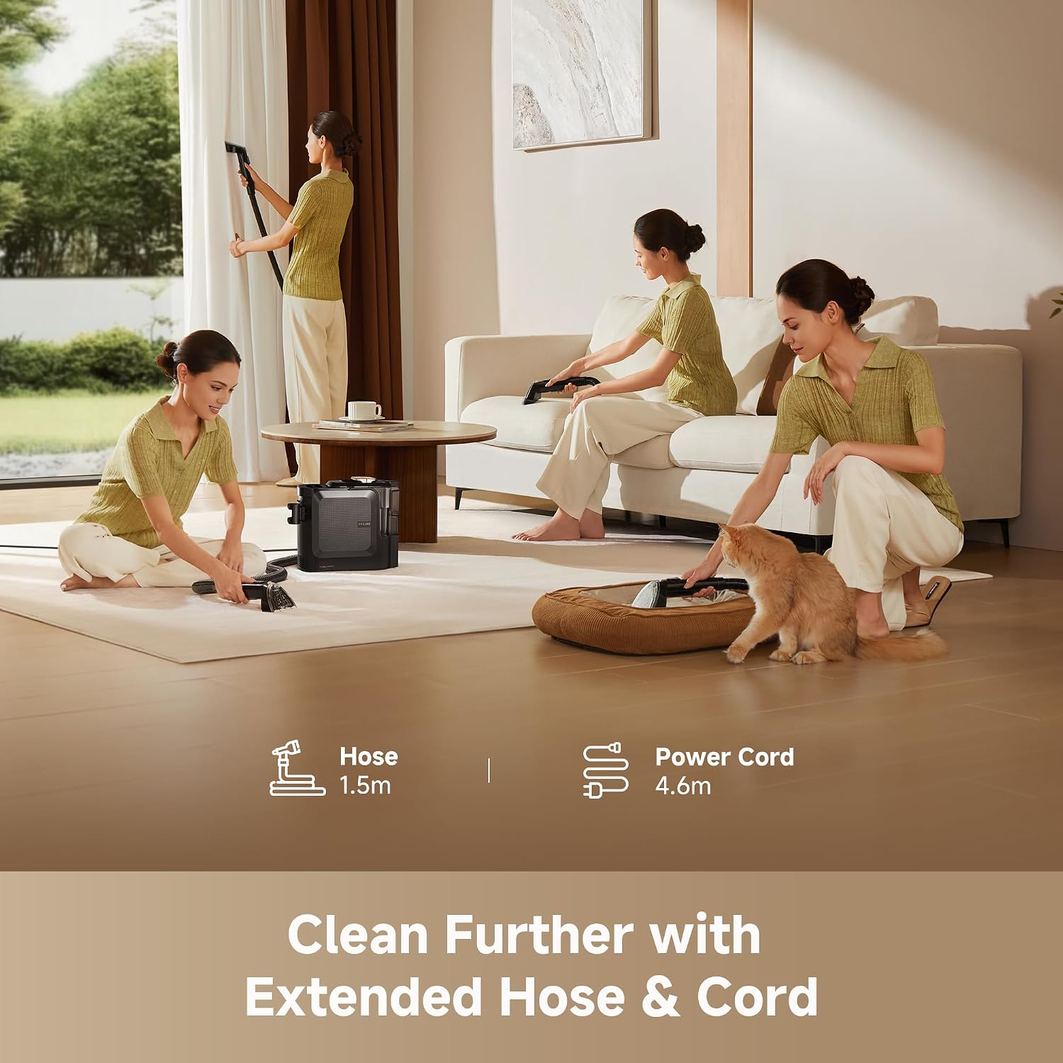 Dreame N20 Steam Portable Carpet Spot Cleaner 17000Pa